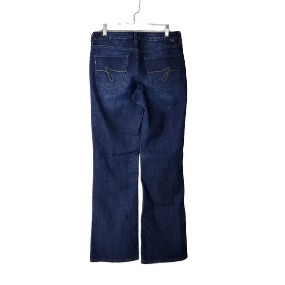 Jag Jeans Low Rise Boot Cut Dark Wash Denim Jeans - Picture 3 of 4